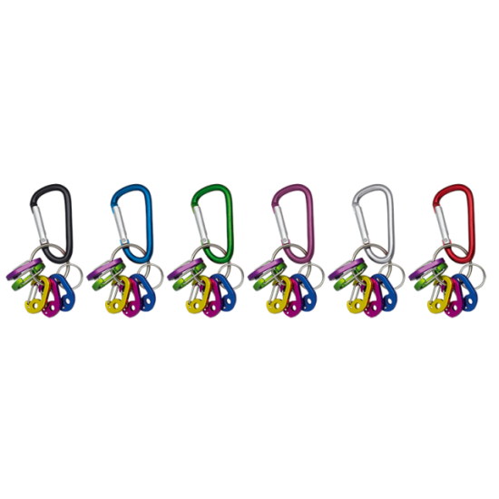 ΜΠΡΕΛΟΚ ALBAINOX CARABINER KEYCHAIN SET 16249