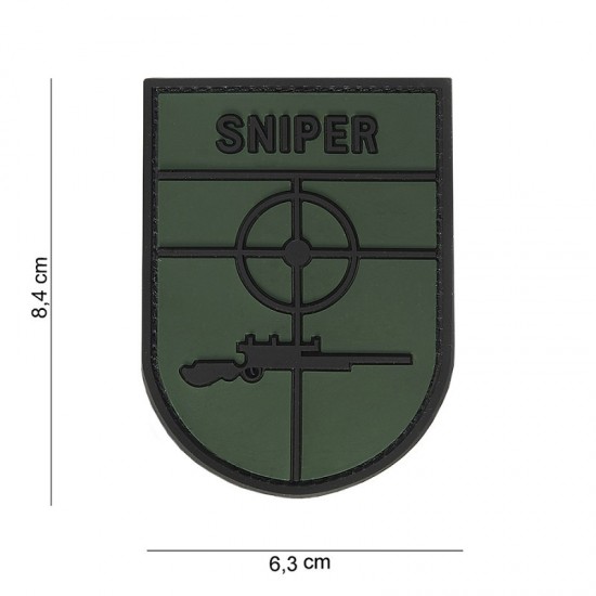 ΣΗΜΑ PVC 444100 PATCH 3D SNIPER