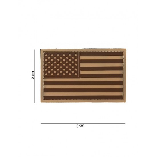 PVC SIGN 444110 PATCH 3D PVC USA DESERT