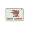 ΣΗΜΑ PVC 444130 PATCH 3D AIRSOFT TEAMWORK GREY