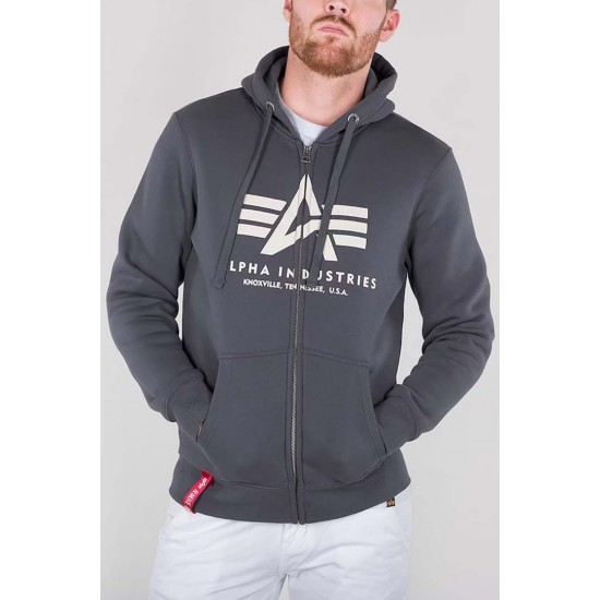 ALPHA INDUSTRIES BASIC ZIP HOODY JACKET