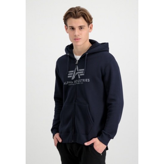 ALPHA INDUSTRIES BASIC ZIP HOODY JACKET