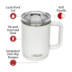 ΚΟΥΠΑ ΘΕΡΜΟΣ THRIVE LEAK-PROOF 450ML MUG CAMELBAK