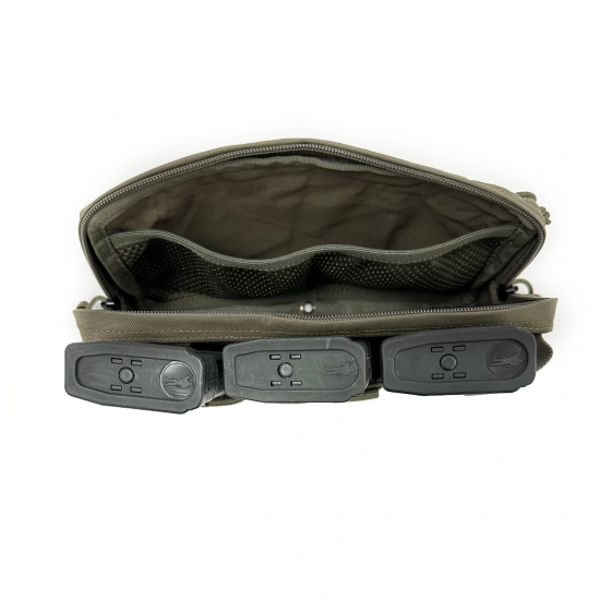 ΤΣΑΝΤΑΚΙ ΜΕ ΘΗΚΗ ΓΕΜΙΣΤΗΡΩΝ TRIPLE SNAP MAG UTILITY POUCH