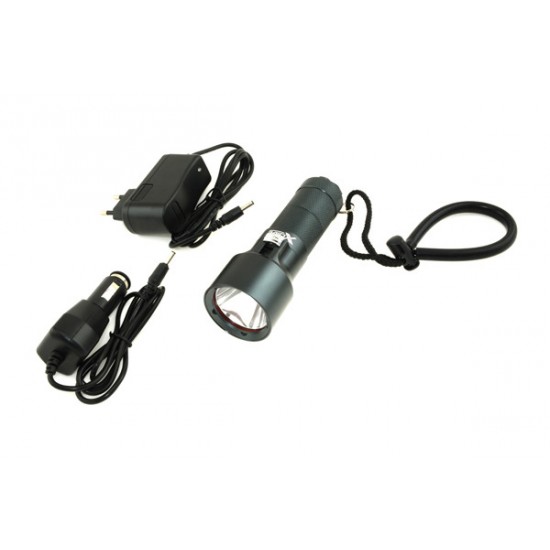 DIVING TORCH CREE LED / 10W RECHARGABLE