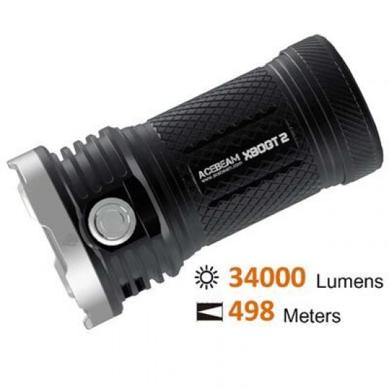 HIGH POWER FLASH ACEBEAM X80GT 2 +BATTERY