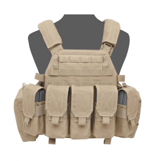 PLATE CARRIER WARRIOR ASSAULT DCS-M4 WITH POUCHES