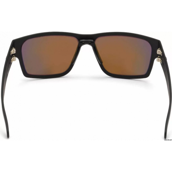 ΓΥΑΛΙΑ ΗΛΙΟΥ GATORZ DELTA MATTE BLACK WITH BROWN POLARIZED LENS W SUNBURST MIRROR