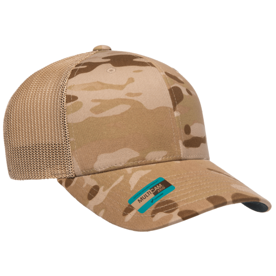 FLEXFIT TRUCKER MESH MULTICAM