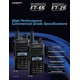 YAESU FT-65E UHF/VHF 5W WIRELESS TRANSCEIVER WITH MONO COLOR DISPLAY