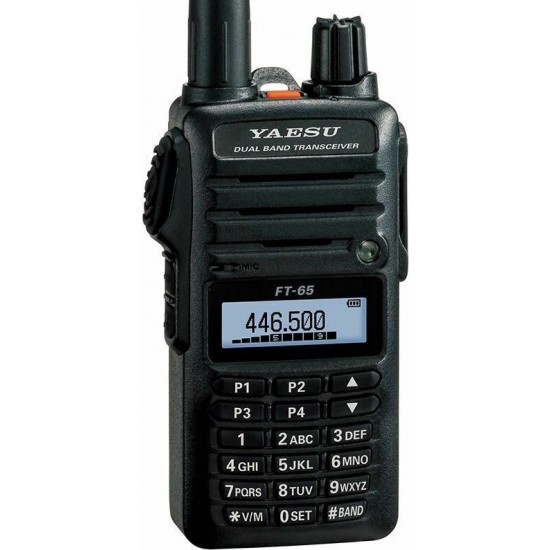 ΑΣΥΡΜΑΤΟΣ ΠΟΜΠΟΔΕΚΤΗΣ YAESU FT-65E UHF/VHF 5W ΜΕ ΜΟΝΟΧΡΩΜΗ ΟΘΟΝΗ