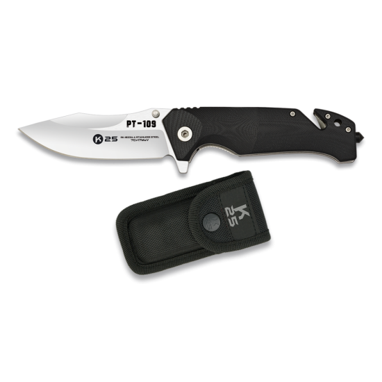 ΣΟΥΓΙΑΣ K25 POCKET KNIFE K10 PT-109 BLACK 9 CM