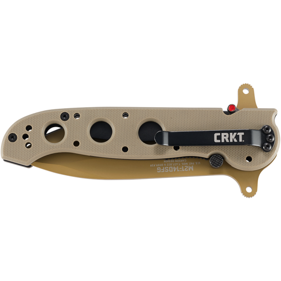 ΜΑΧΑΙΡΙ CRKT M21-14DSFG SPECIAL FORCES DROP POINT W/VEFF SERRATIONS