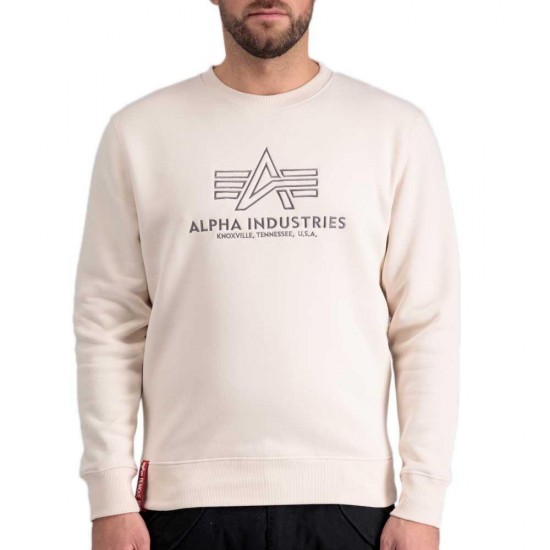 ALPHA INDUSTRIES BASIC EMBROIDERY SWEATSHIRT