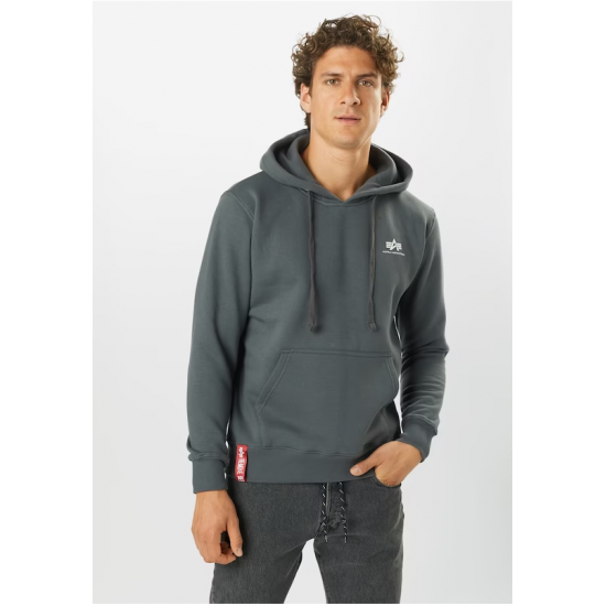 ALPHA INDUSTRIES BASIC SMALL LOGO HOODIE