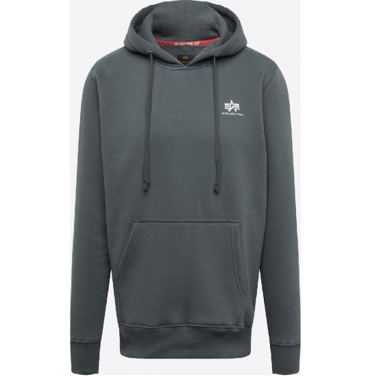 ALPHA INDUSTRIES BASIC SMALL LOGO HOODIE