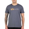 ΜΠΛΟΥΖΑΚΙ ΚΟΝΤΟΜΑΝΙΚΟ T-SHIRT ALPHA INDUSTRIES KOSZULKA