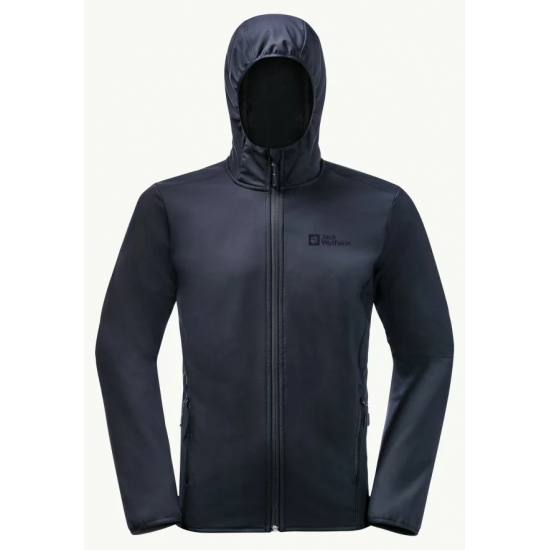 ΜΠΟΥΦΑΝ BORNBERG HOODY M SOFTSHELL JACKET JACK WOLFSKIN