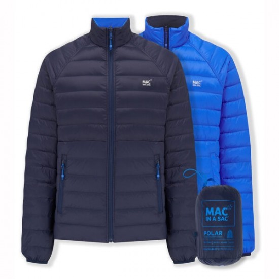 MAC IN A SAC REVERSIBLE MENS PUPLE JACKET