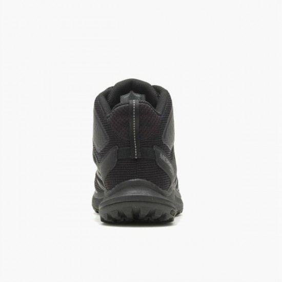 MERRELL NOVA 3 MID WP BLACK HIKING BOOTS