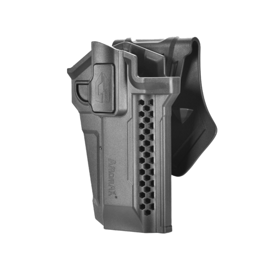 AMOMAX BERETTA 92, 92FS, M9, M9A1, M9A3, RH, BLK PISTOL HOLSTER