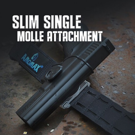 MOLLE ATTACHMENT SLIM SINGLE AMOMAX