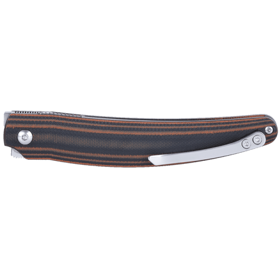 CRKT ANCESTOR LINER LOCK FOLDING KNIFE BROWN-BLACK