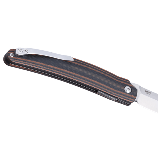 CRKT ANCESTOR LINER LOCK FOLDING KNIFE BROWN-BLACK