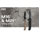 CRKT M16-12Z TANTO W/TRIPLE POINT SERRATIONS