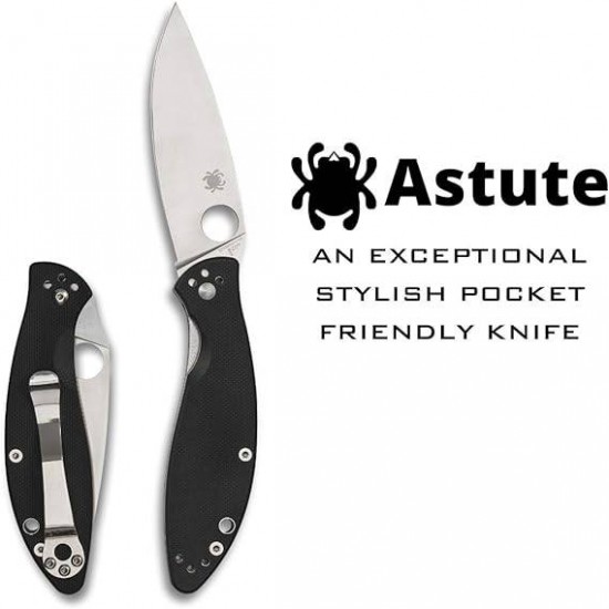 SPYDERCO ASTUTE VALUE KNIFE