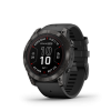 ΡΟΛΟΙ GARMIN FENIX 7X PRO SAPPHIRE SOLAR TITANIUM CARBON GRAY DLC WITH BLACK