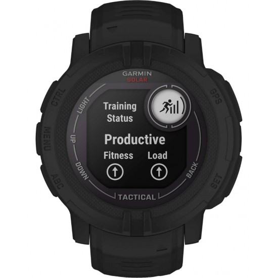 GARMIN INSTINCT 2 SOLAR TACTICAL BLACK SILICONE BAND