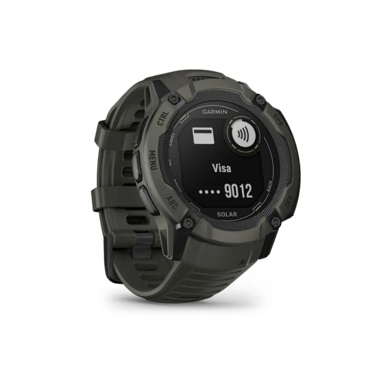 GARMIN INSTINCT 2X SOLAR MOSS WATCH