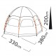 6 PEOPLE SALTY TRIBE HEXAGON SKY VIEW TENT