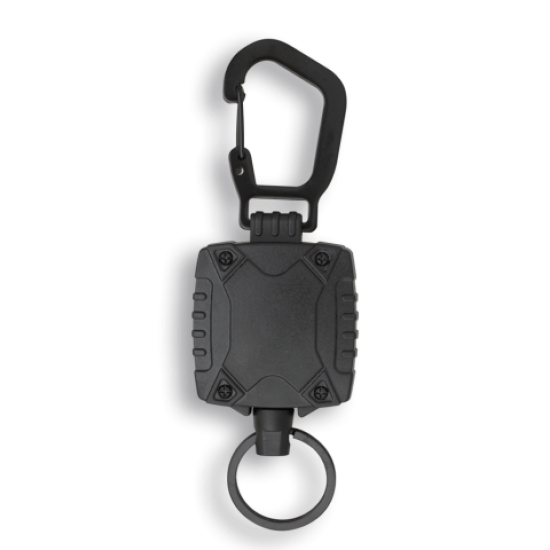 KEYCHAIN ALBAINOX ΚEY-RING BLACK ABS- METAL CA